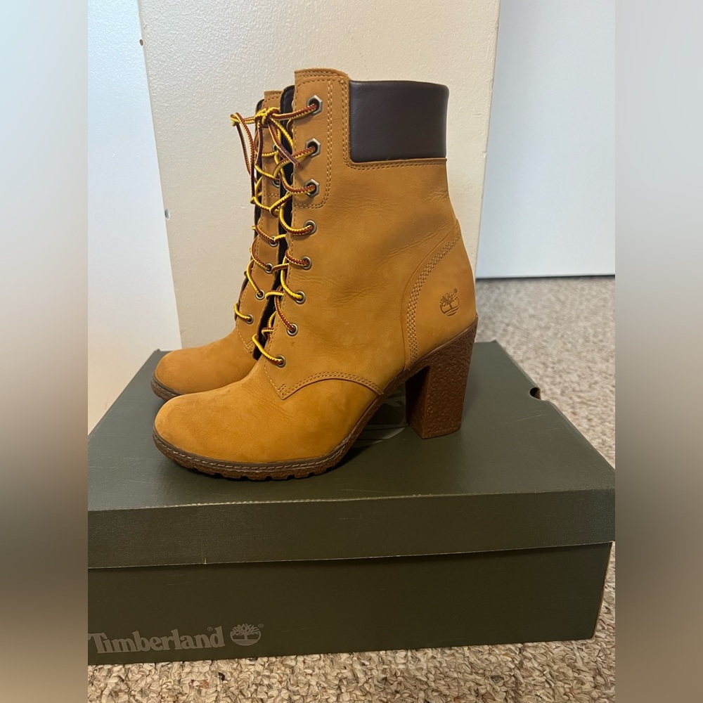 Timberland Boots w/ Heels